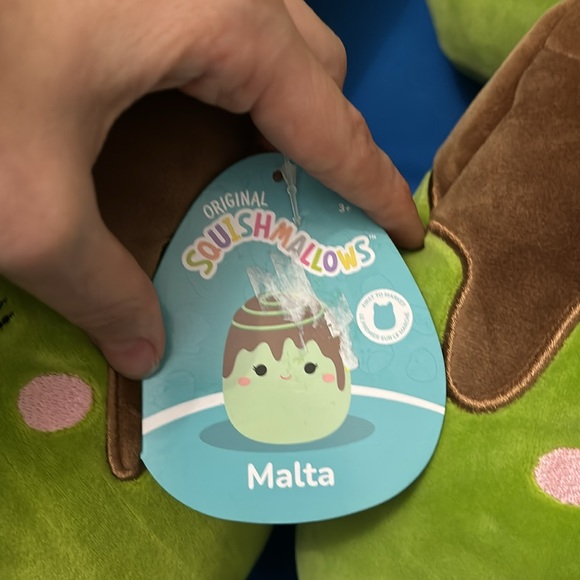 Original SquishMallows Malta Size 8 Inch Matcha Pastry 2022 NWTS First To Market - Picture 9 of 15